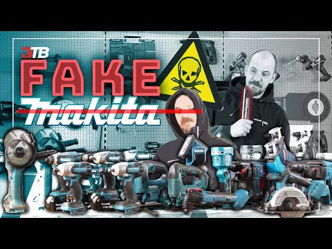 🤨 FAKE vs. ORIGINAL - What's the value of a fake Makita tool? A comprehensive review: screwdriver...