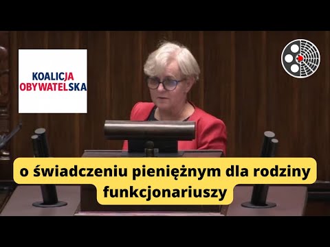 Joanna Kluzik-Rostkowska: Ustawa ma chronić rodziny funkcjonariuszy