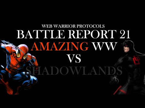 Marvel Crisis Protocol Battle Report 21 - Amazing WW Vs Shadowlands