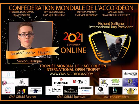 Senior Classique - Round 2 - Roman Puneiko (Ukraine) - www.cma-accordions.com