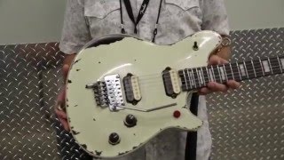 Video thumbnail for Masterbuilder Chip Ellis Showcases The Limited Edition EVH Wolfgang Relic At NAMM 2016 by The Music Zoo