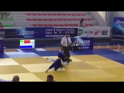 Oulaya khairi judoka championne  d'rabe 2017