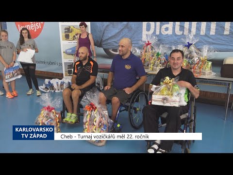 Cheb: Turnaj vozíčkářů měl 22. ročník (TV Západ)