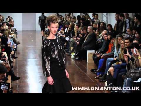 Jean Pierre Braganza AW12 London Fashion Week by onanton.co.uk
