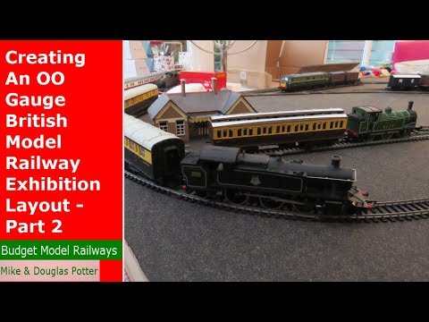Creating An OO Gauge British Model Railway Exhibition Layout - Part 2 - Track & Ballasting