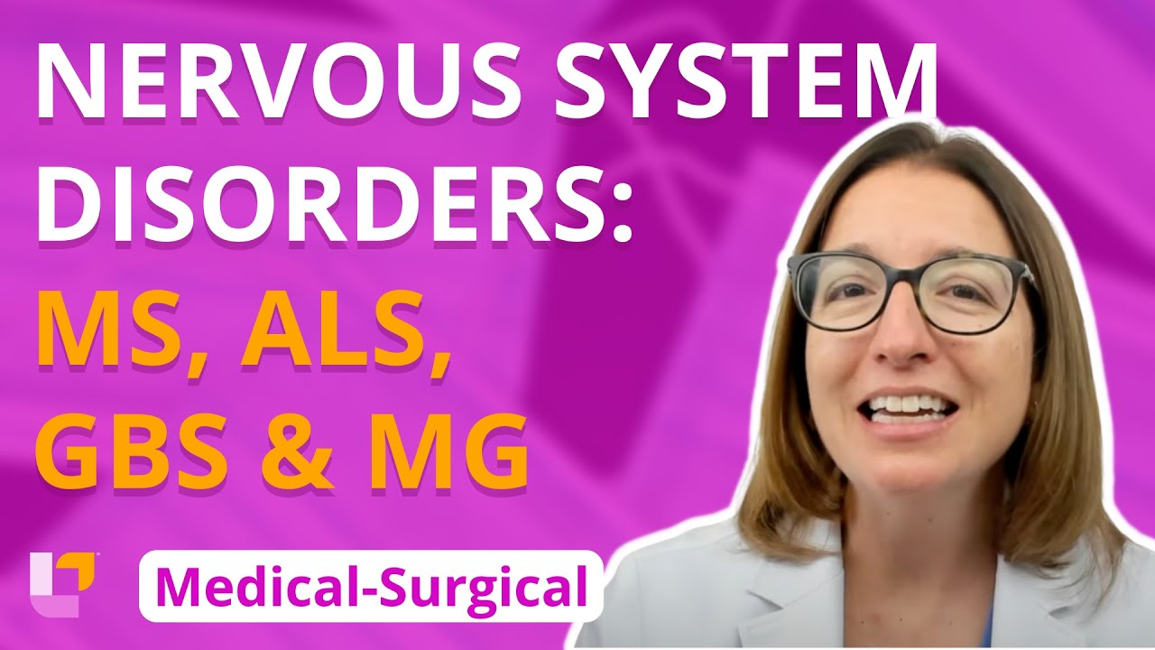 Multiple Sclerosis: ALS, Guillain-Barre Syndrome & Myasthenia Gravis- Medical Surgical | @LevelUpRN