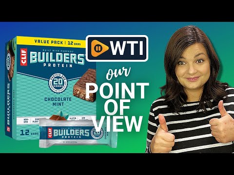 CLIF BUILDERS Gluten Free Mint Bars - WTI product video review