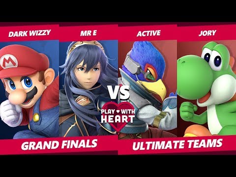 Play With Heart SSBU - Active & Jory Vs. Dark Wizzy & Mr E - Smash Ultimate Tournament Grand Finals