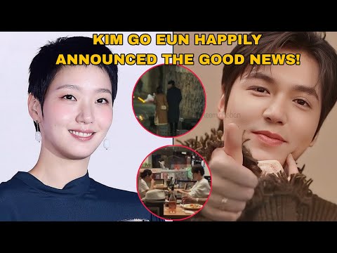 KIM GO EUN AND LEE MINHO HAPPILY ANNOUNCED THE GOOD NEWS! BIG REVELATION ON HER NESPRESSO INTERVIEW!