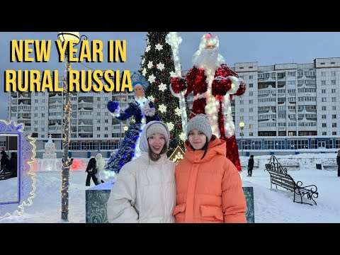 A Real Russian New Year in Siberia ❄️🇷🇺 | Village Life to City Lights🎄