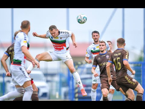 Sparing: Skrót meczu GKS Tychy - Garbarnia Kraków