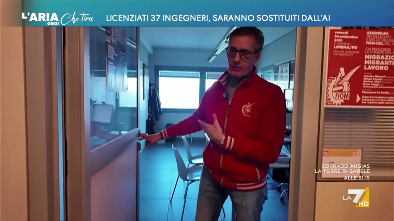 Licenziati 37 ingegneri, saranno sostituiti dall'intelligenza artificiale