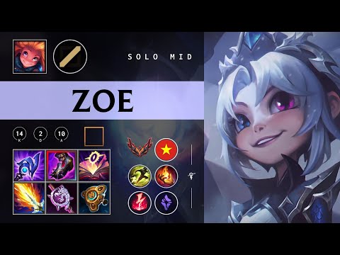 Zoe Mid vs Ziggs - VN Grandmaster Patch 26.02