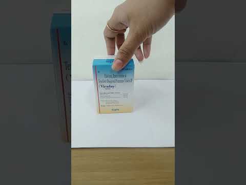 Viraday Tablet Emtricitabine Tenofovir disoproxil fumarate and Efavirenz