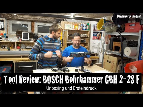 Tool Review: BOSCH Bohrhammer GBH 2-28 F mit Marcus
