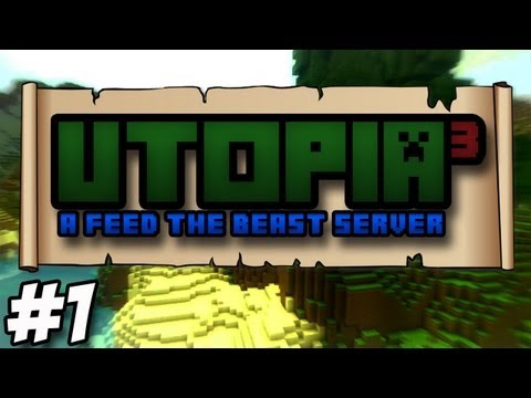 Feed the Beast Ultimate: Utopia³ - Peat Bog and Red Stone Energy Cells #1