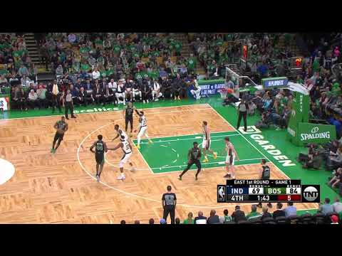 TJ Leaf All Game Actions 04/14/2019 Indiana Pacers vs Boston Celtics Highlights