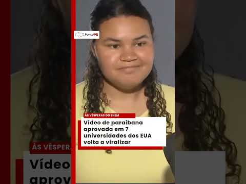 Paraibana que aprendeu inglês sozinha é aprovada em sete universidades dos EUA