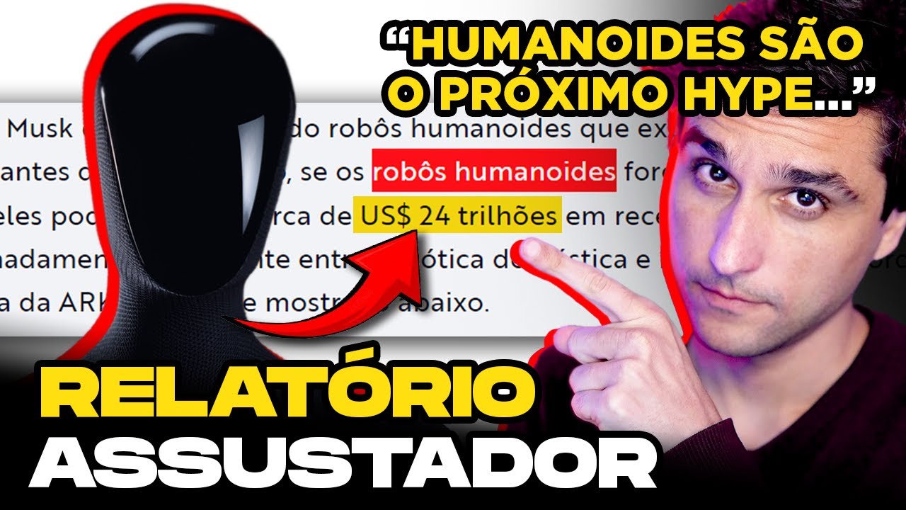 Prepare-se para o FUTURO: Robôs Humanoides estão CHEGANDO! Revelações da Ark Invest