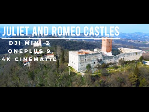 The REAL Romeo and Juliet Castles in Montecchio Maggiore, Italy - 4K Cinematic Video