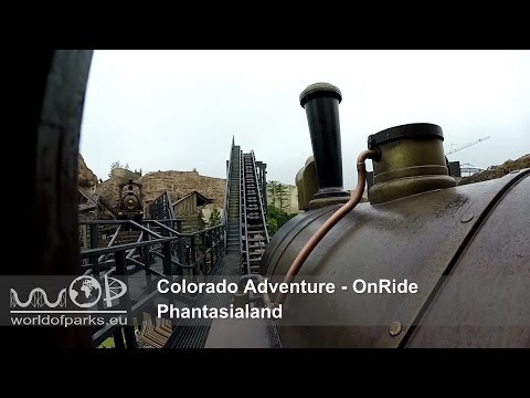 Phantasialand Colorado Adventure OnRide Front Seat POV "Michael Jackson Thrill Ride"