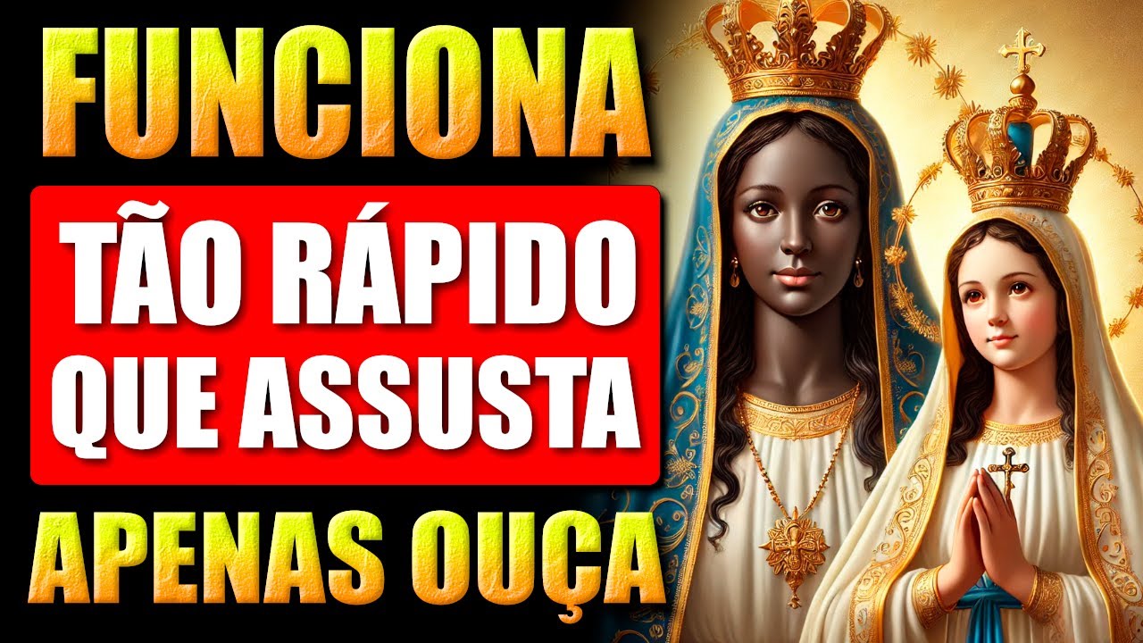 🛑ORAÇÃO MAIS PODEROSA DE NOSSA SENHORA DO APARECIDA E SENHORA DOS MILAGRES 🙏 QUEM OUVIU CONSEGUIU