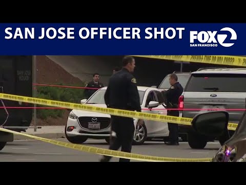 San Jose officer shot following armed carjacking