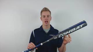 Video thumbnail: COMBAT VIGOR -3 BBCOR Baseball Bat: VG2AB103