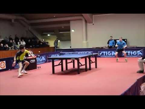 Niall Cameron v Toni Soine - Table Tennis