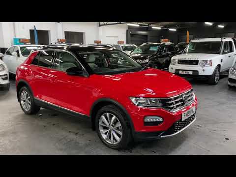 2019/19 VW T-Roc 1.5 Design Tsi Evo DSG Automatic ( Flash Red)