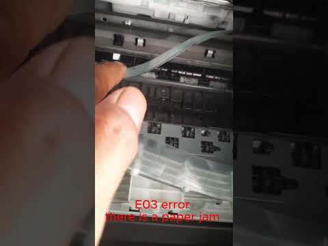 How to fix E03 error on Canon printer? #shorts #trending #viralvideo #printer
