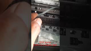 How to fix E03 error on Canon printer? #shorts #trending #viralvideo #printer