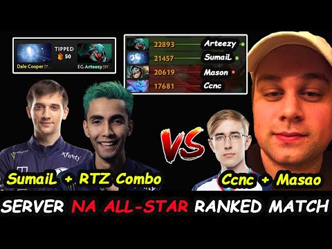 Evil Geniuses Core Reunion  Arteezy + SumaiL Best Duo is back !!! vs Mason Ccnc Dota 2 NA ALL STAR