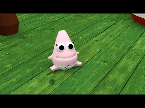 patrick baby but it's in 3d
