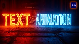 Text Animation Techniques in Adobe Animate | Easy & Creative