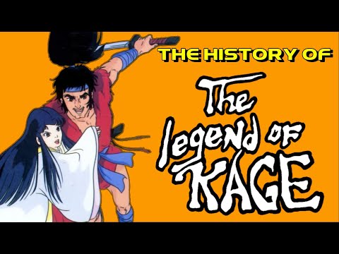 The History of The Legend of Kage 影の伝説 - Arcade console documentary