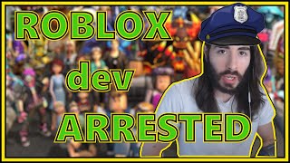Roblox Dev Likes Children.. Arrested by FBI | moistcr1tical penguinz0 #roblox
