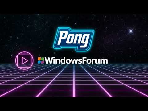 Retro Pong