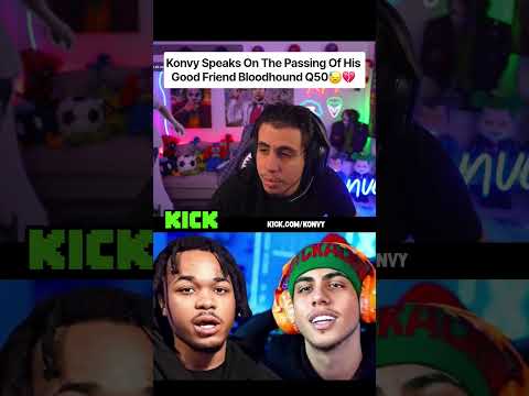 Konvy Speaks On The Passing Of His Good Friend Bloodhound Q50😓💔 #konvy #bloodhoundq50