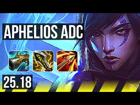 APHELIOS & Alistar vs CAITLYN & Thresh (ADC) | KR Master | 25.18
