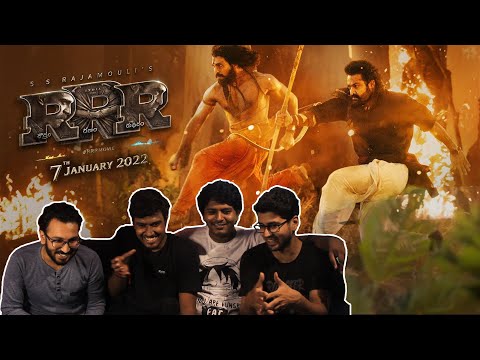 RRR Trailer Reaction & Story Discussion | NTR, Ram Charan, | SS Rajamouli | Tamil