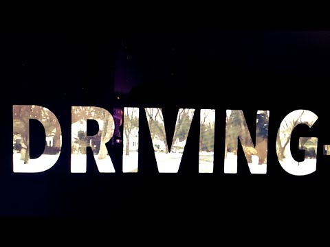 Driving - Hyperlapse From Sunset to Night 风驰电闪