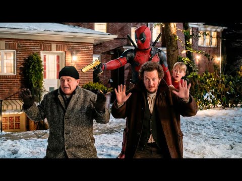 Home Alone, but with Deadpool