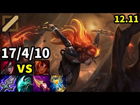 Katarina Mid vs Taliyah - KR Master | Patch 12.11