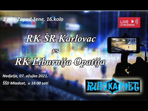 2 HRL Zapad, 16.kolo, RK ŠR Karlovac vs RK Liburnija Opatija