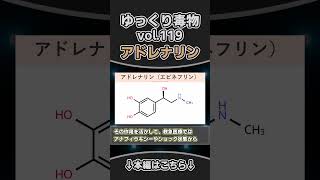 アドレナリン　shortゆっくり毒物　#ゆっくり解説#毒#毒物#アドレナリン