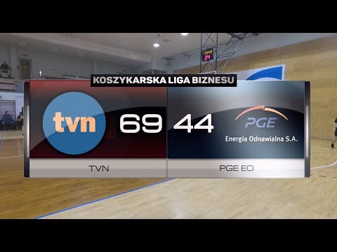 TVN vs PGE EO - XV kolejka - II Liga Warszawa - Koszykarska Liga Biznesu