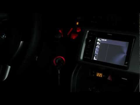 Subaru BRZ nav startup screen by PERRIN Performance