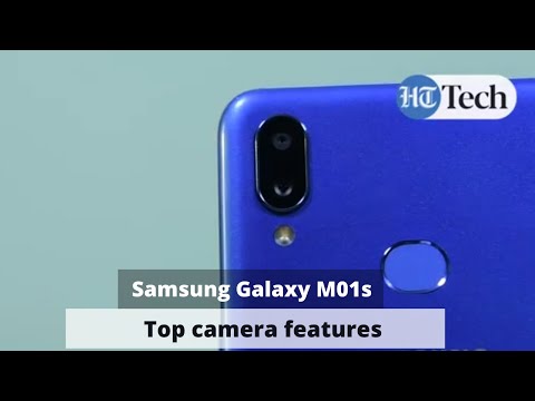 Samsung Galaxy M01s: What do you get with the camera?