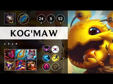 Kog'Maw ARAM: Unstoppable - KR Master Patch 14.24